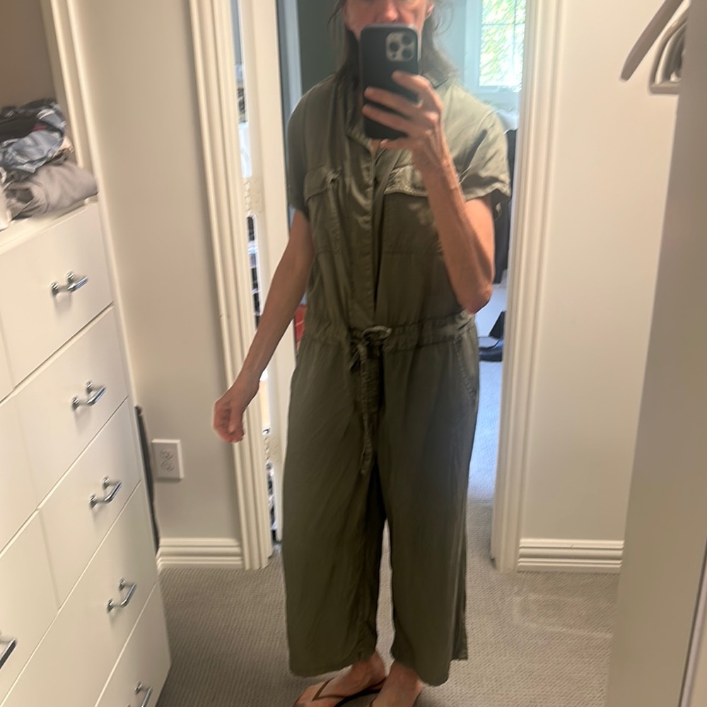 Olive Green Jumpsuit